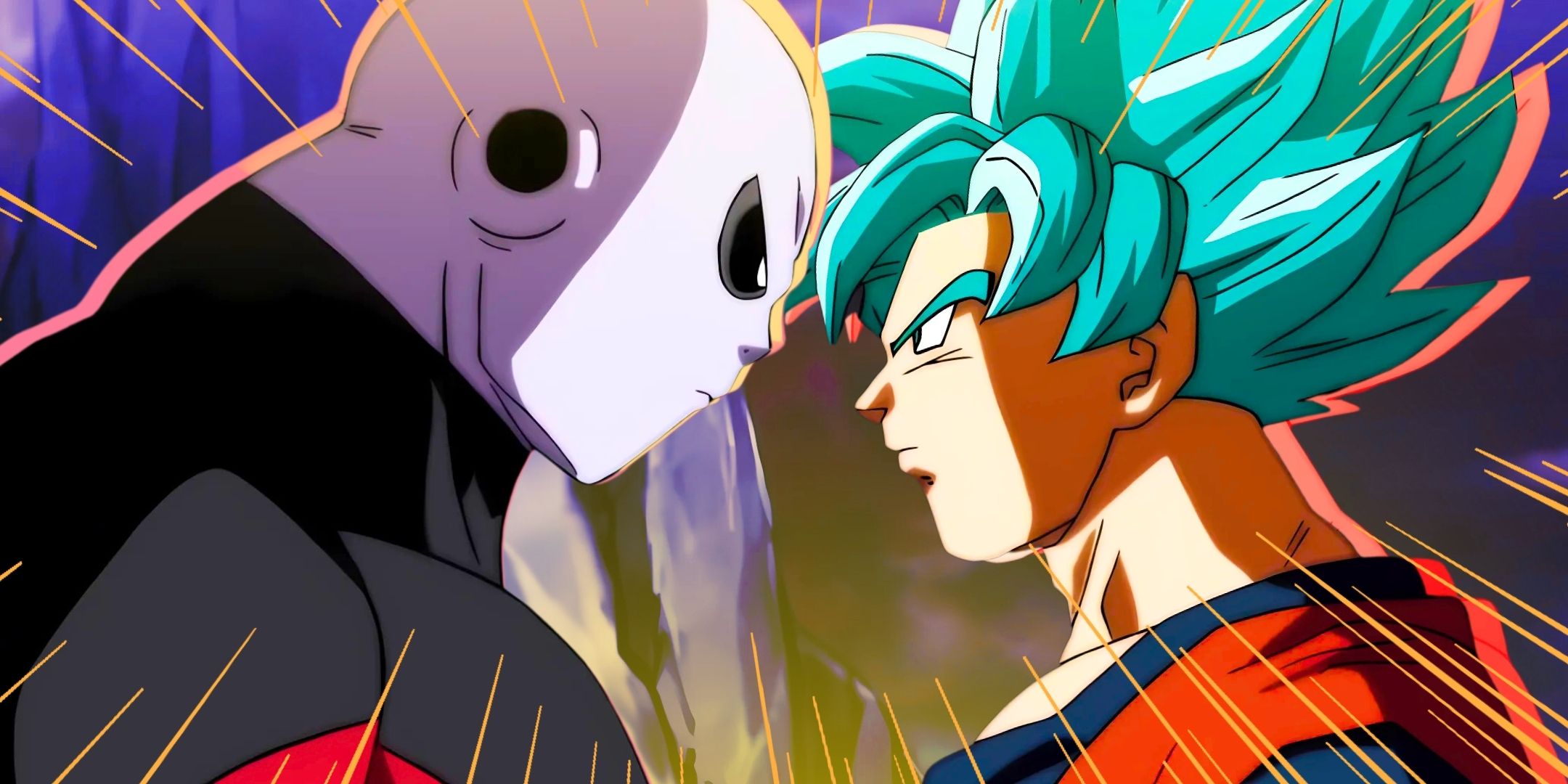 Goku and Jiren of Dragon Ball Super