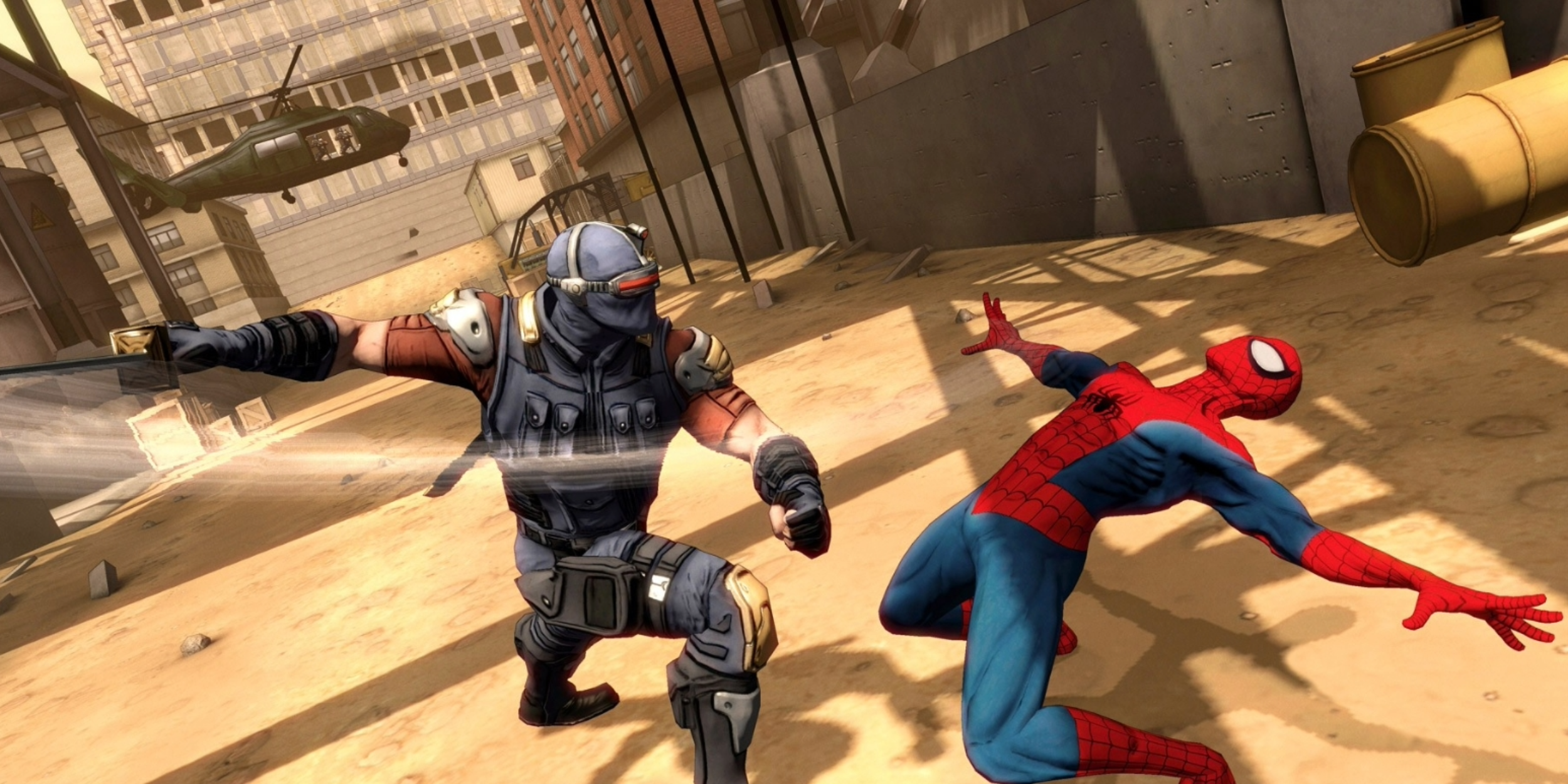 spider-man: shattered dimensions combat
