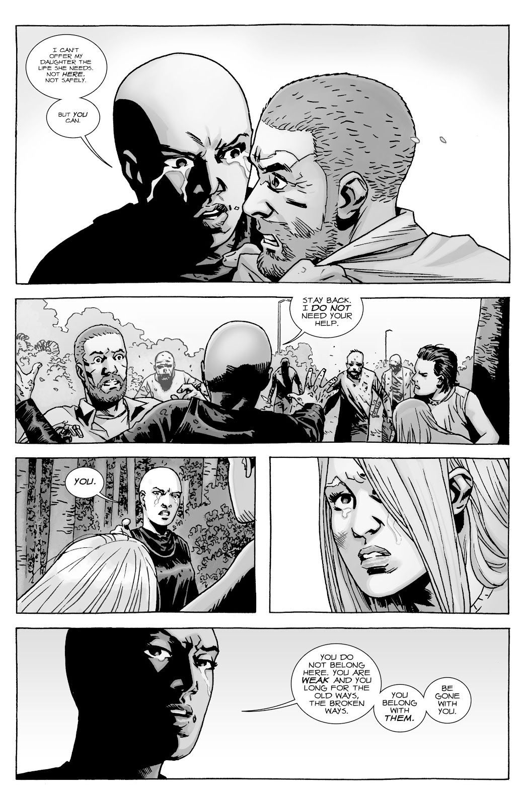 Alpha lets Lydia go