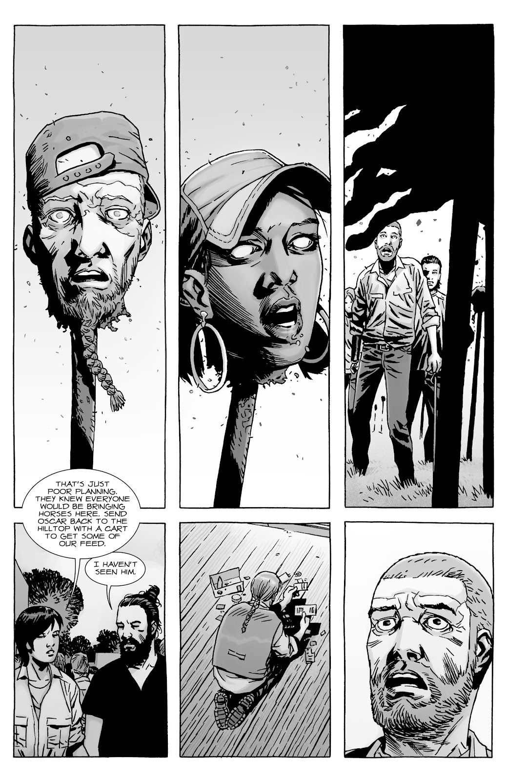 Rosita's head is revealed