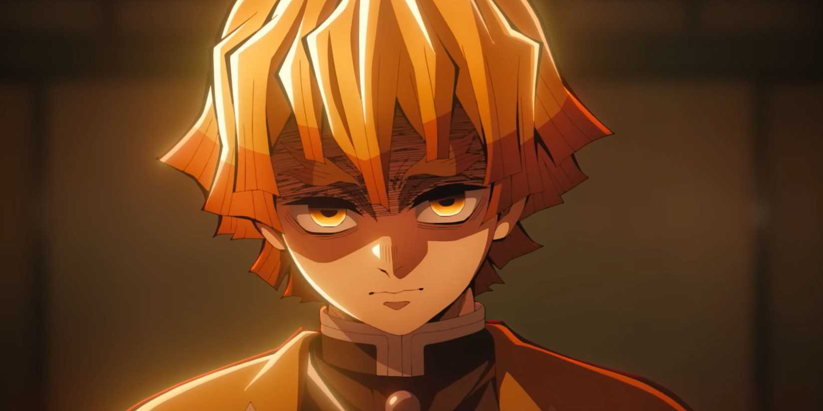 Zenitsu in Demon Slayer: Infinity Castle movie.