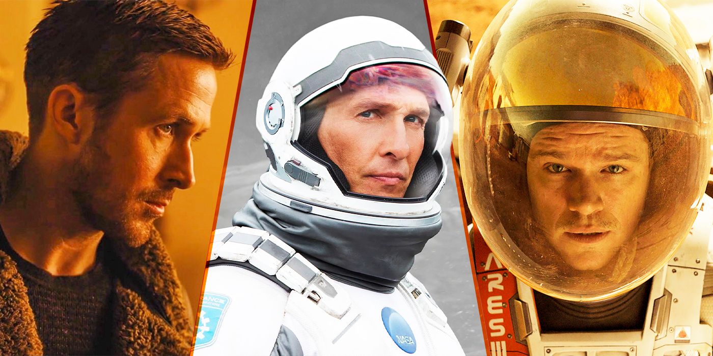 The Martian, Interstellar, dan Blade Runner 2049