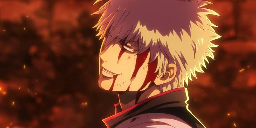 Imagem de Gintoki em Gintama Yoshiwara in Flames