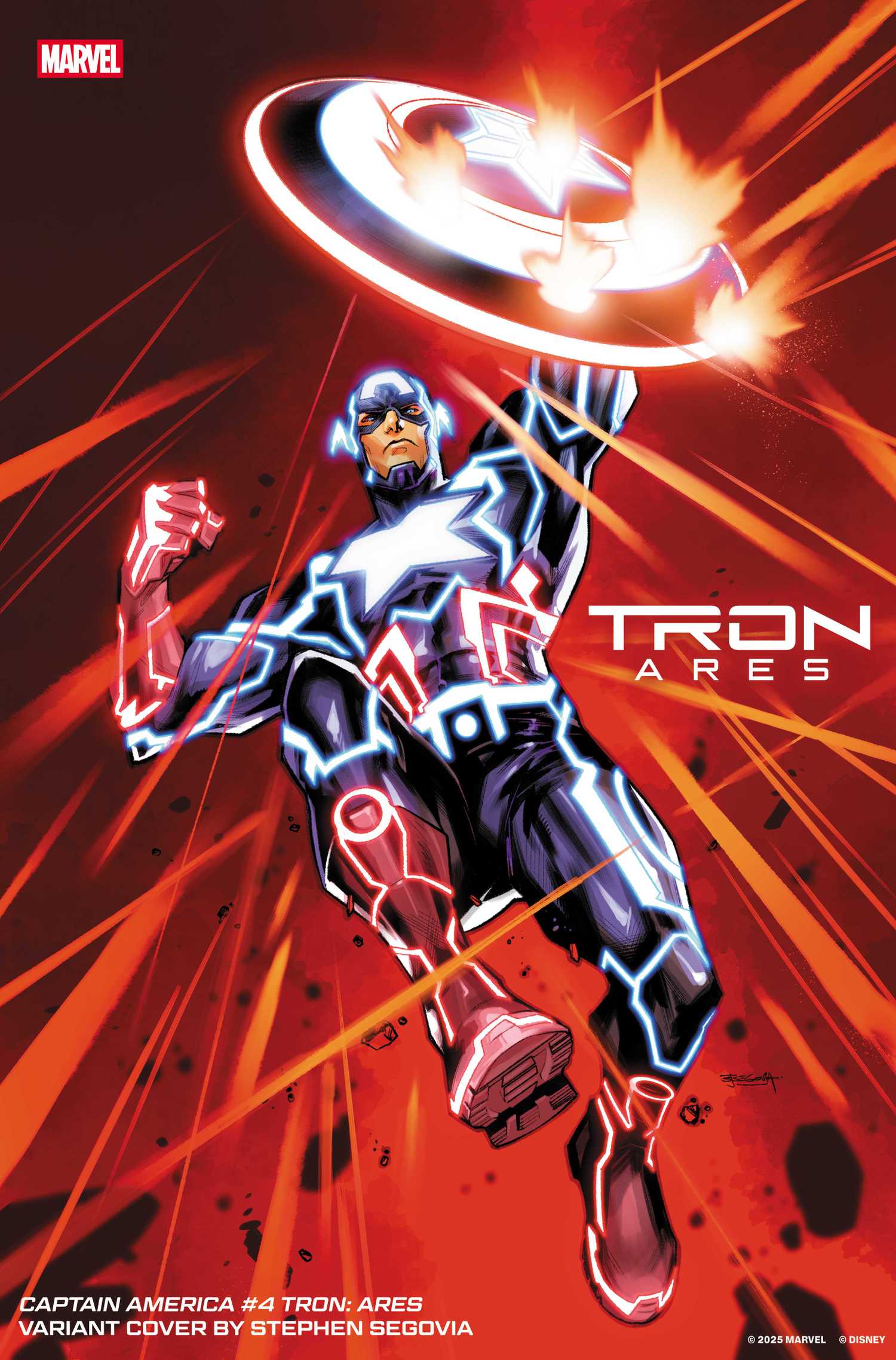 The Captain America Tron variant