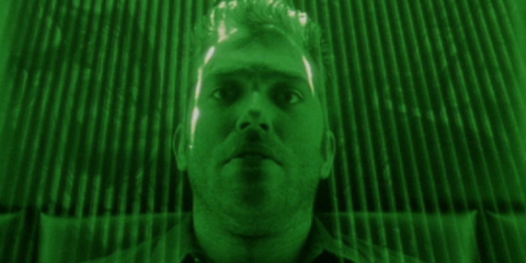 Craig Bierko during a scene on the thirteenth floor