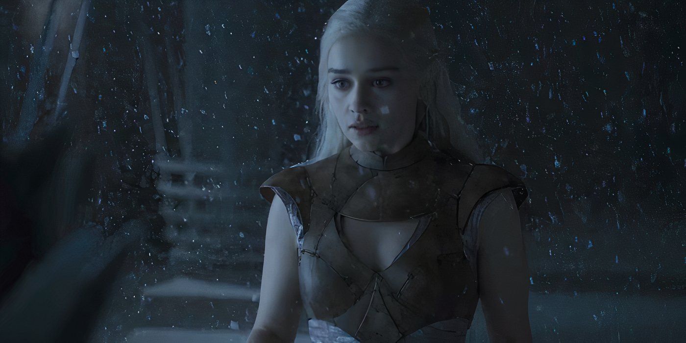 Daenerys in the house of the undying in HBOs game of thrones