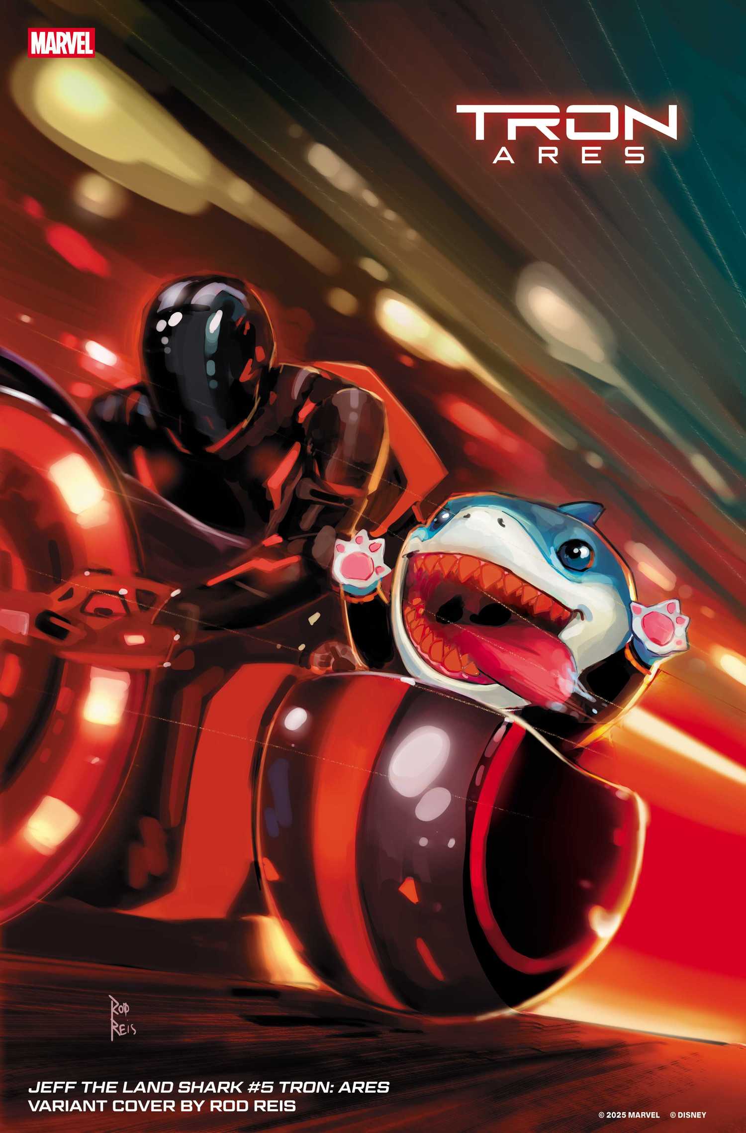 Jeff the Land Shark Tron variant