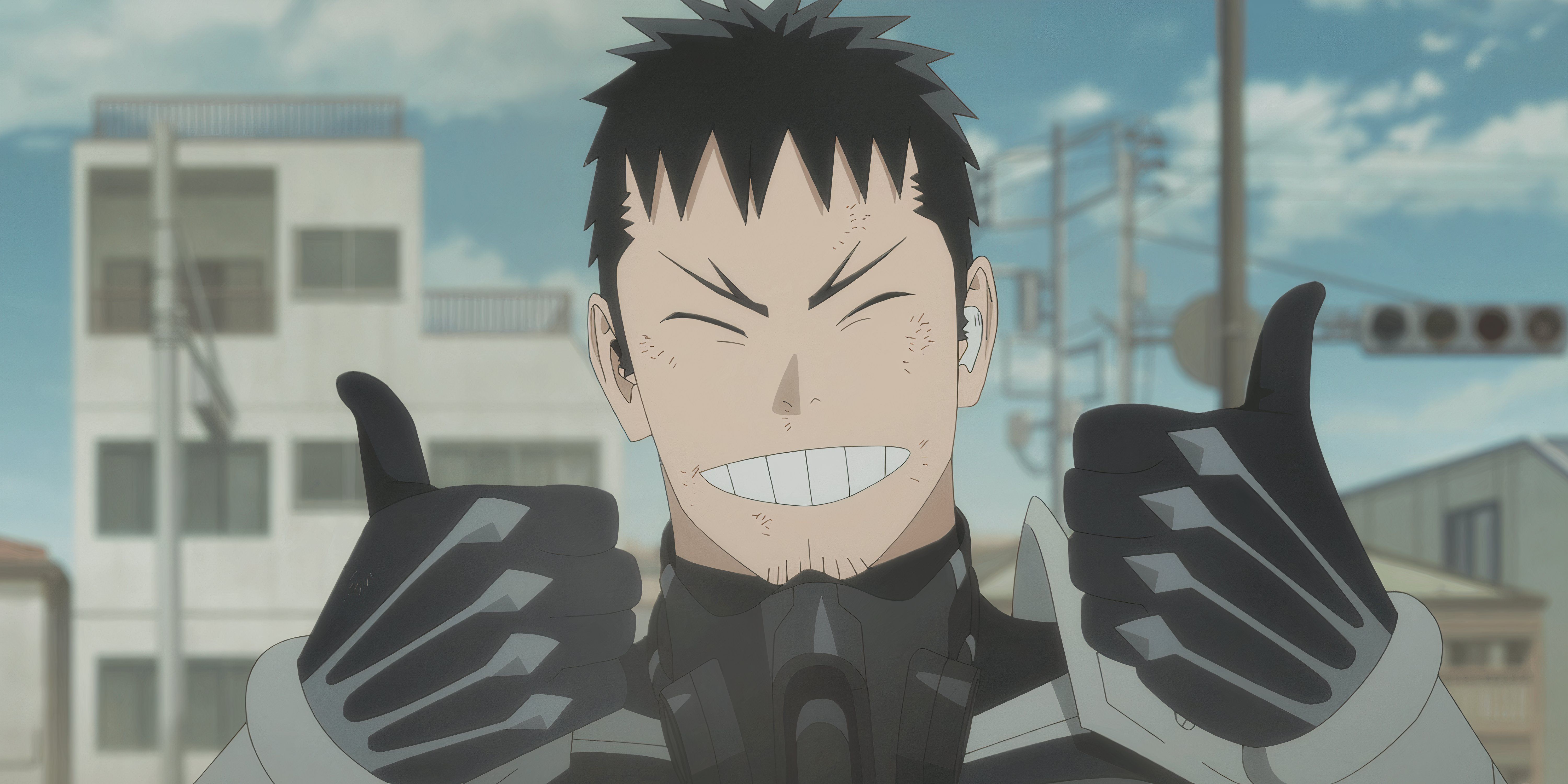 Kafka Hibino Believing The Battle Has Been Won in Kaiju No. 8 Season 2, Episode 4