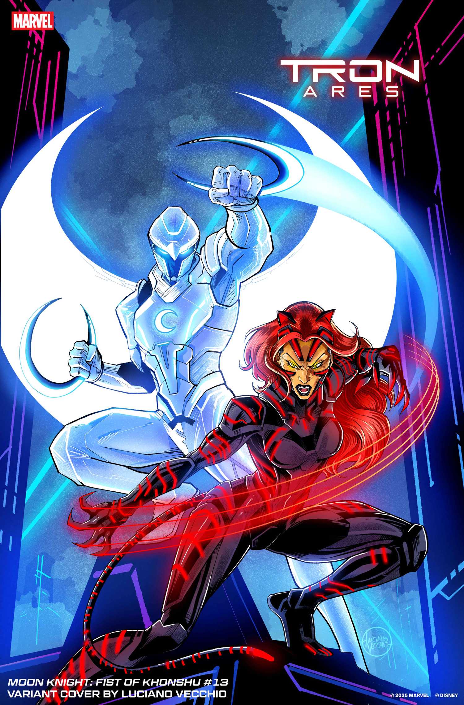 The Moon Knight Tron variant
