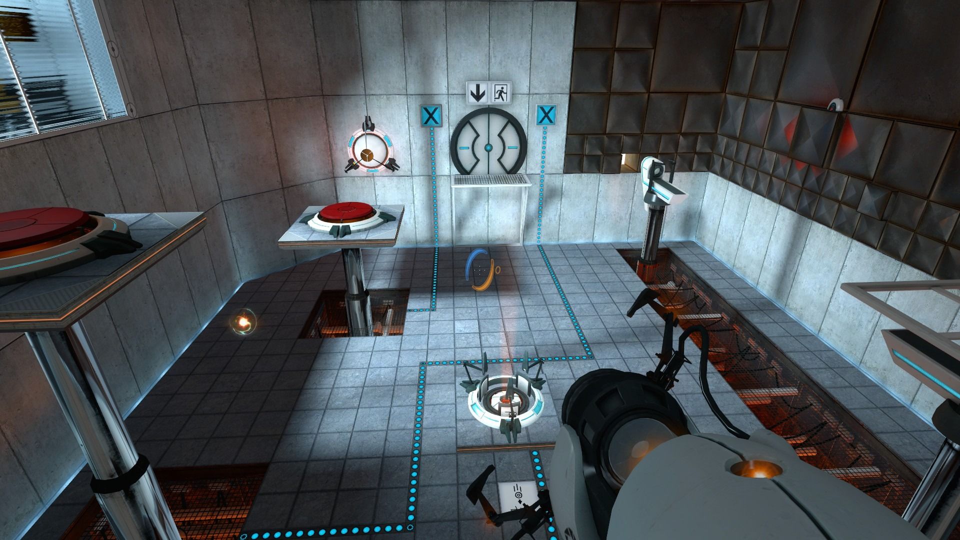 Portal 1 gameplay
