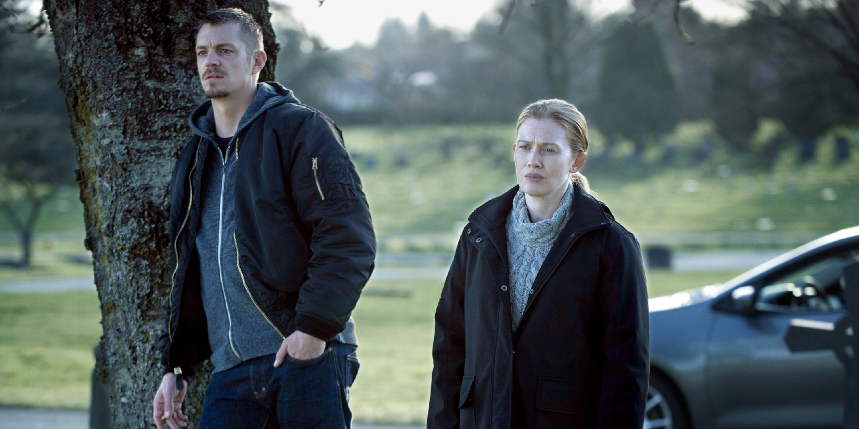 Sarah and Stephen in The Killing
