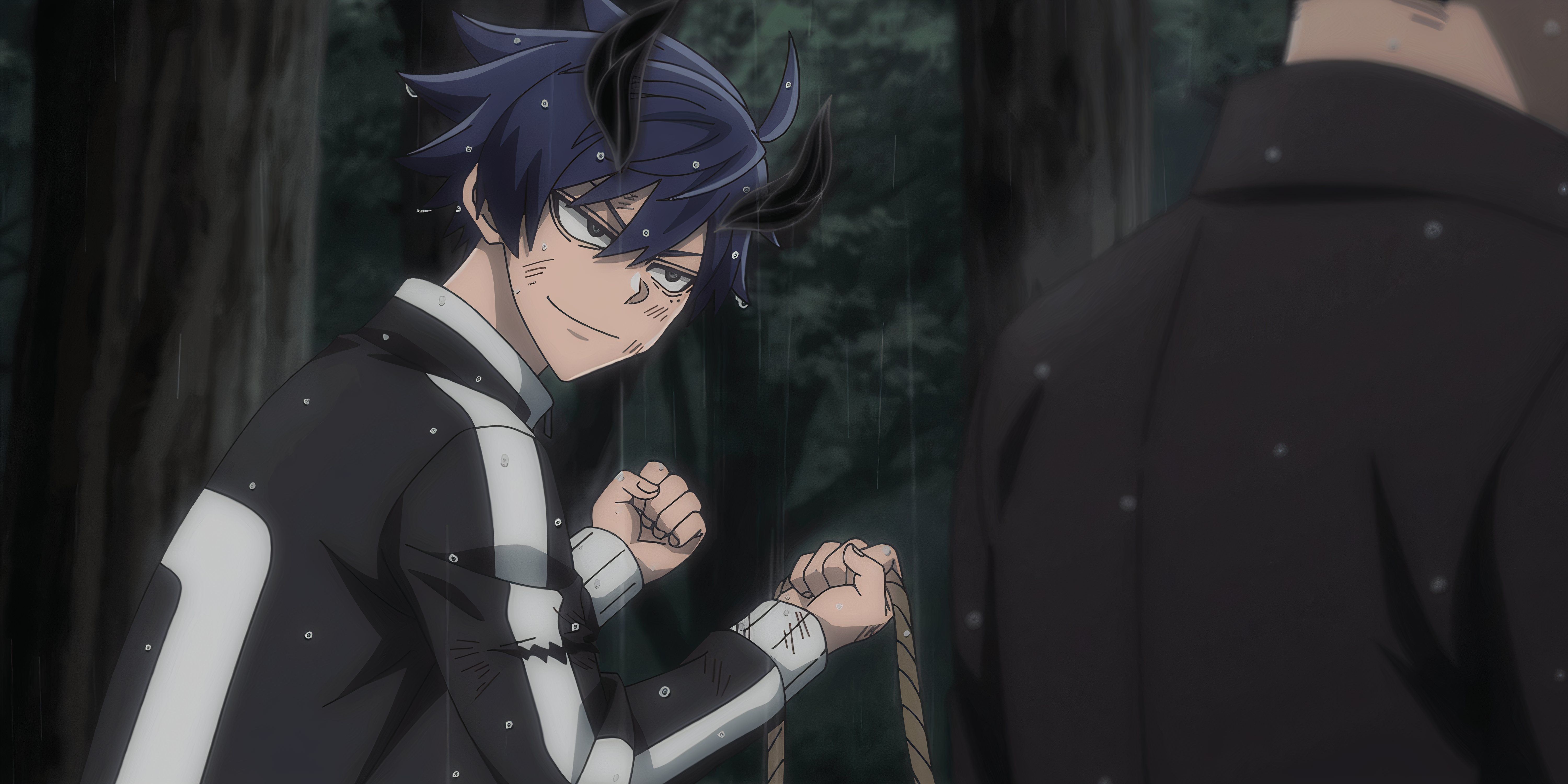 Shiki Excited About Besting Naito in Tougen Anki Episode 4