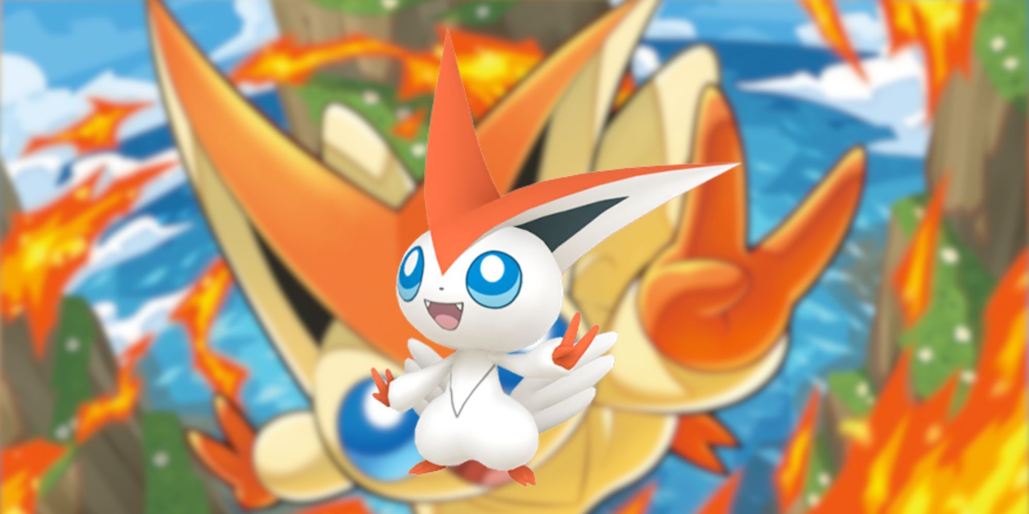 Brilliant Victini Pokémon at Home Sprite