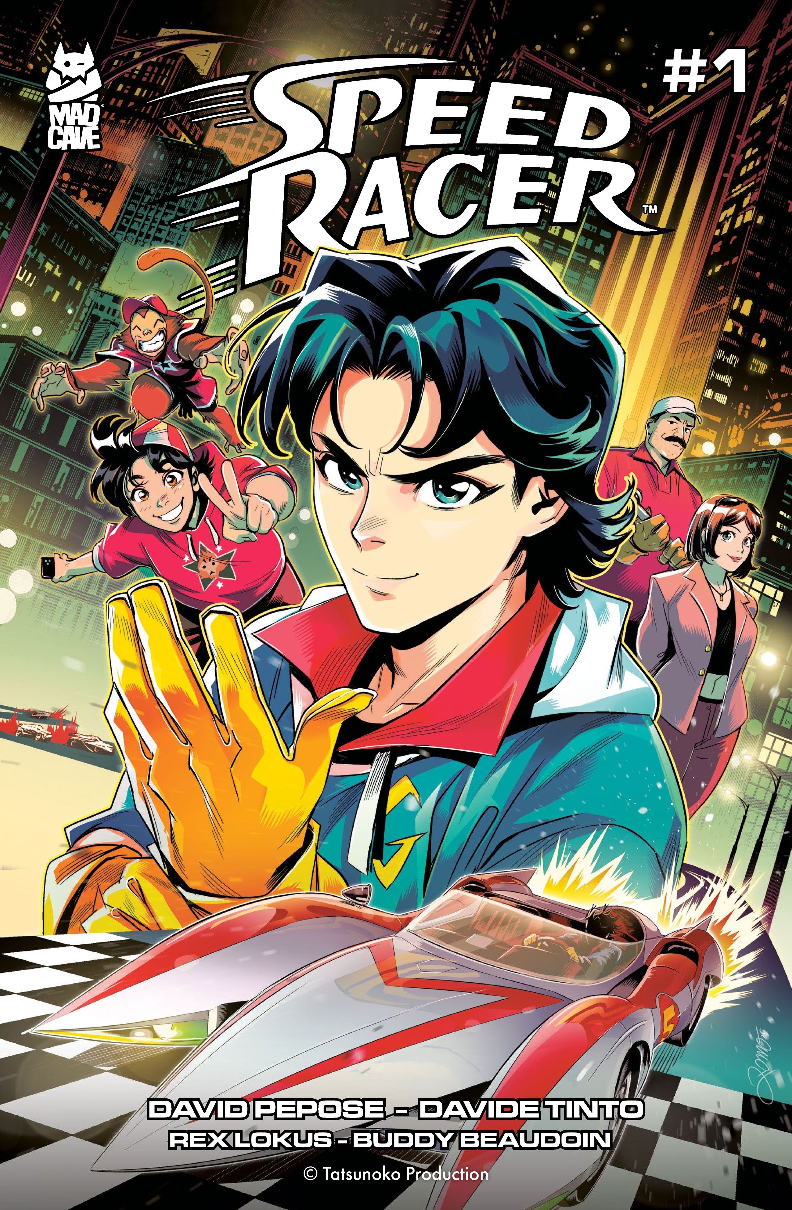 Speed Racer # 1 cover