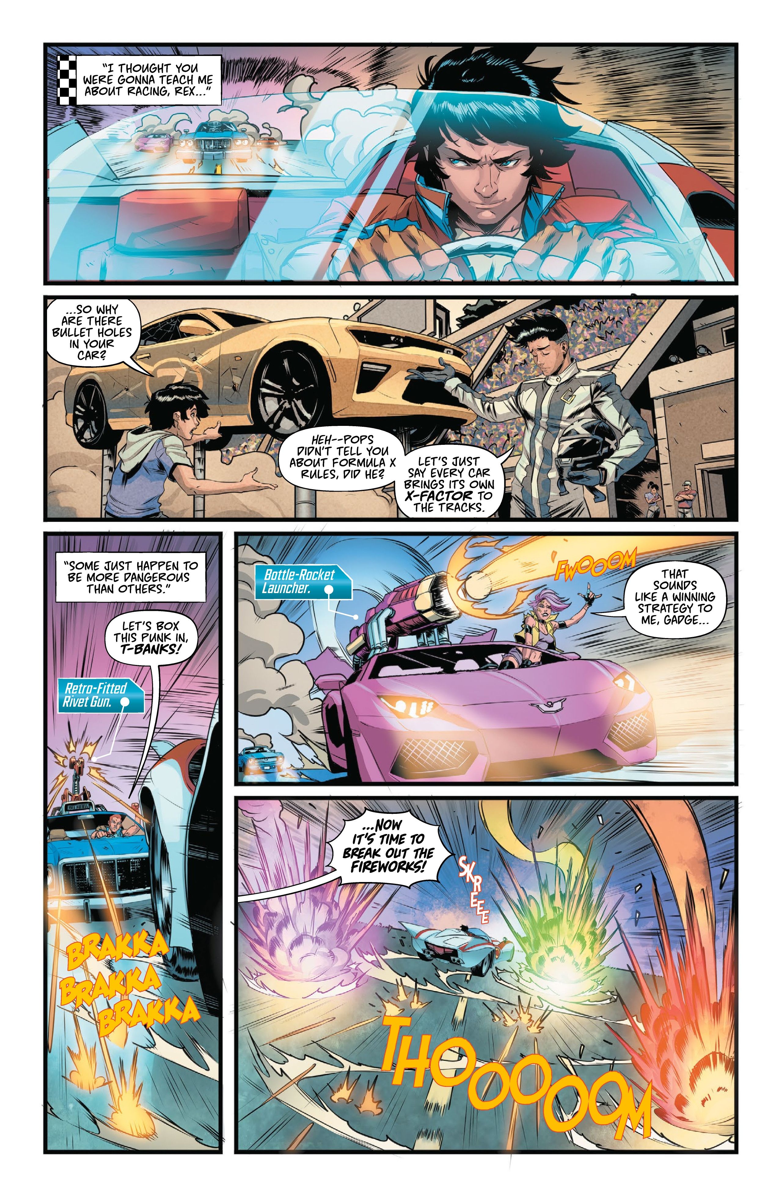 The speed must compete with certain other nasty drivers