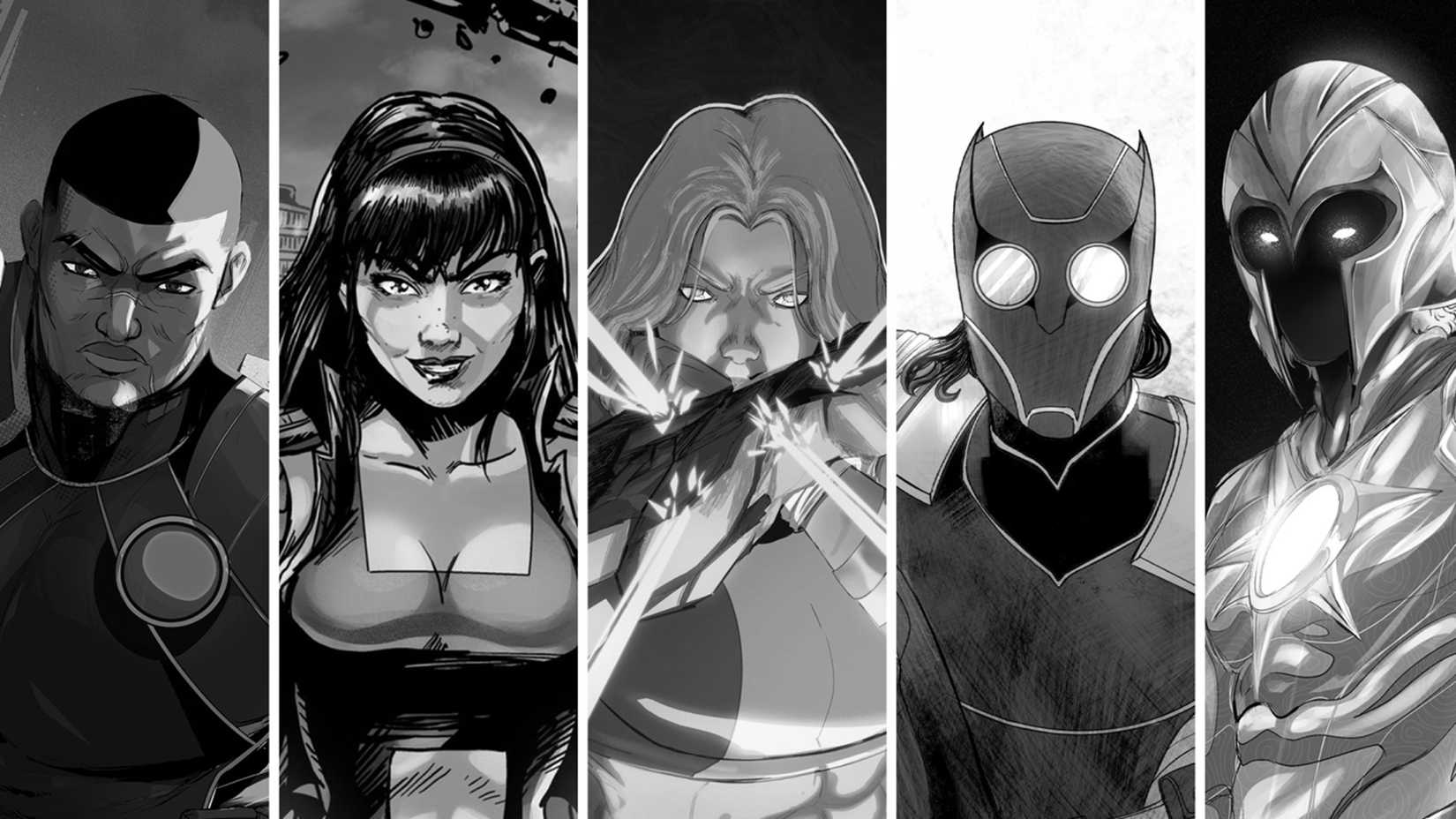 Summit Comics' list of characters