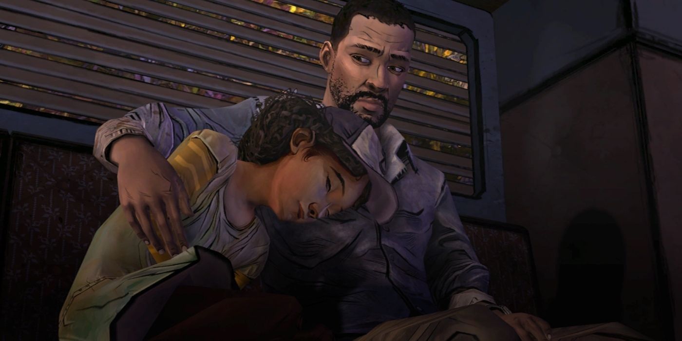Telltale The Walking Dead Lee and Clementine