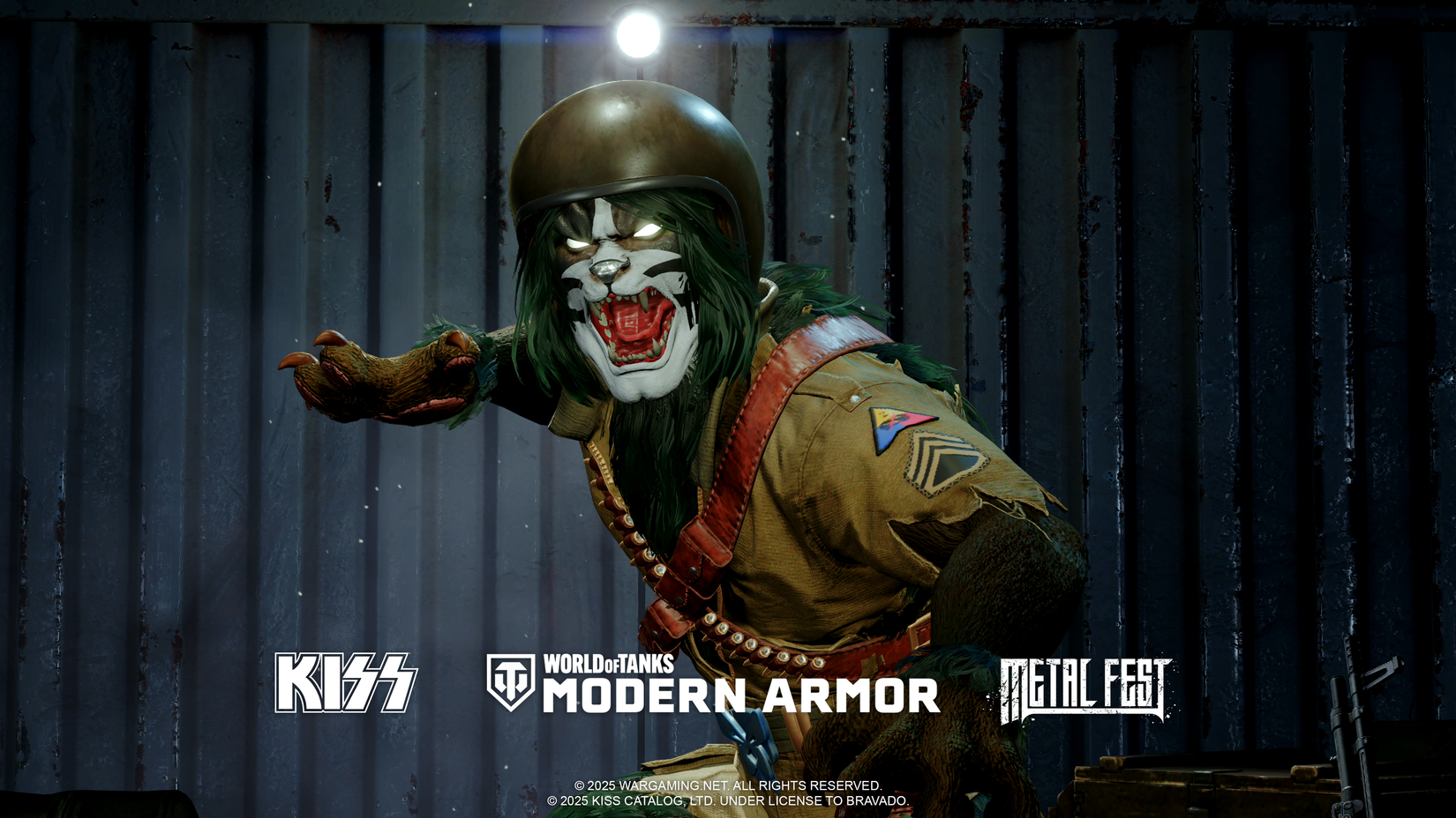 World of Tanks Modern Armor Metal Fest embraces the character Catman