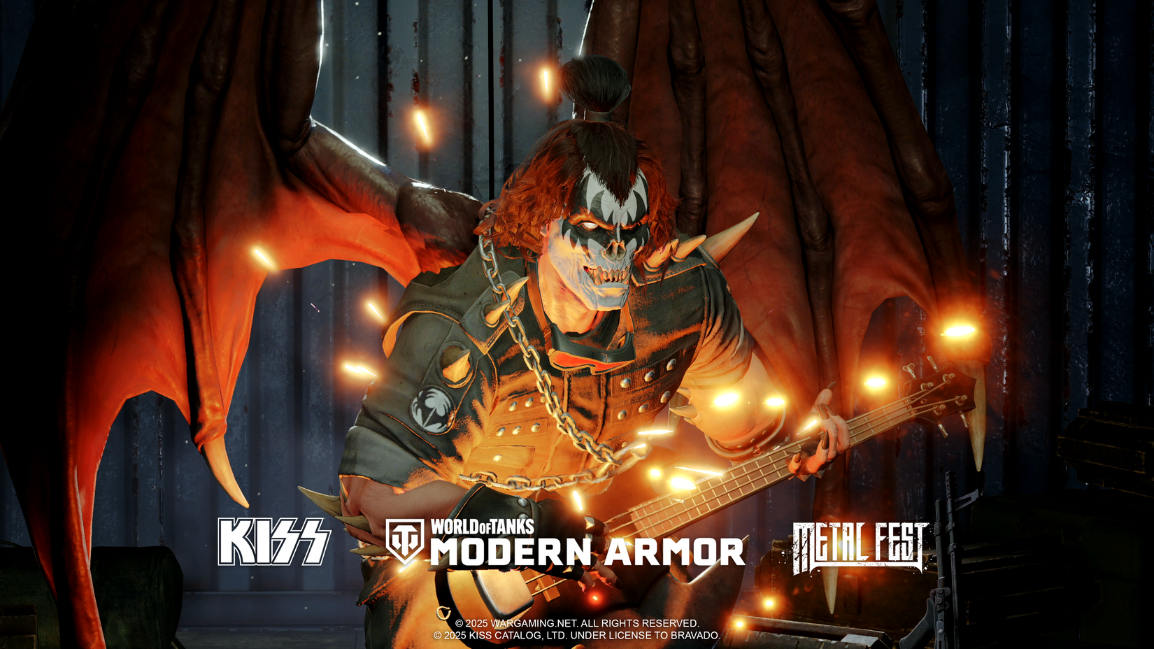 World of Tanks Modern Armor Metal Fest Kits the Demon character