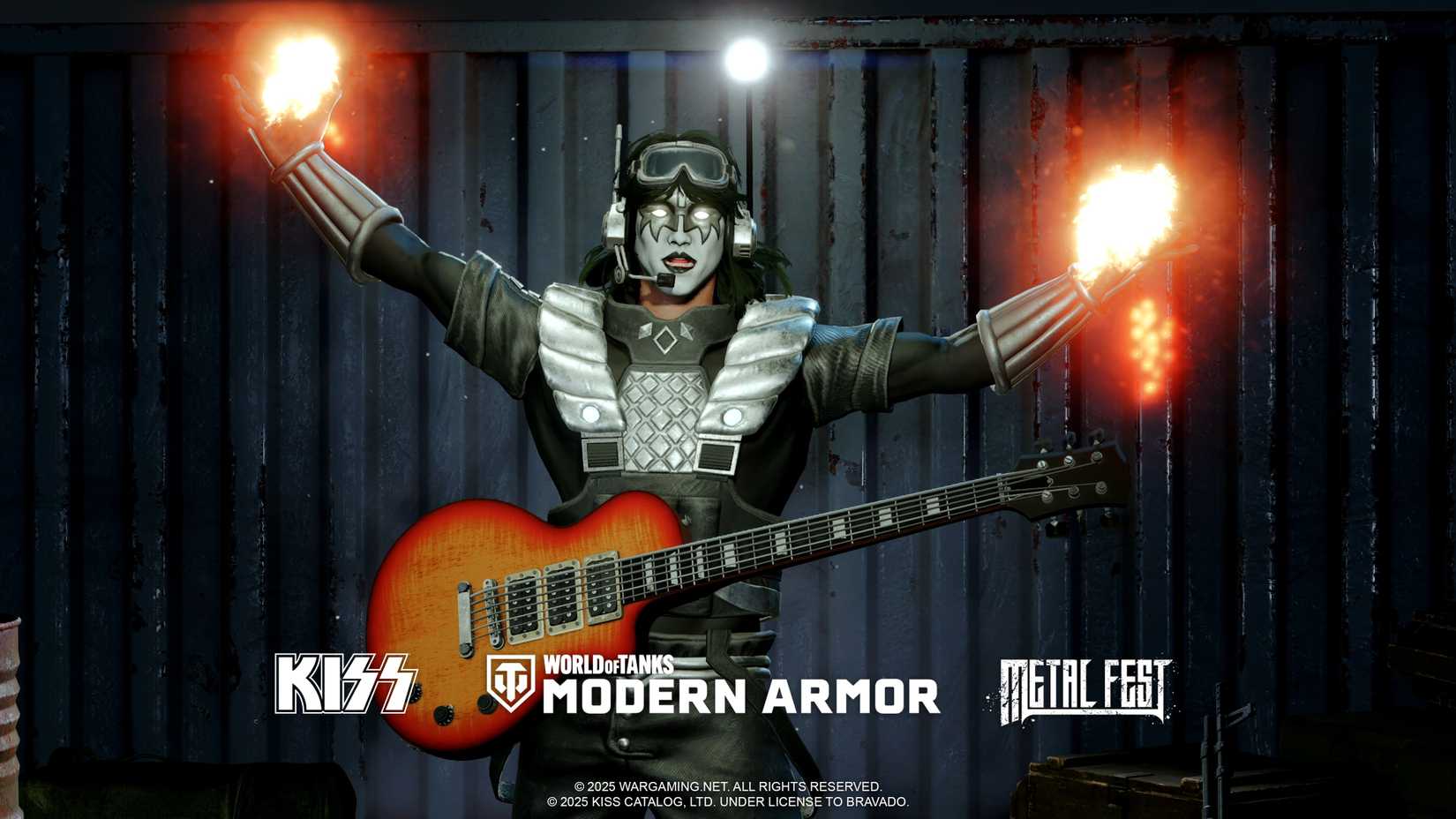 World of Tanks Armor Metal Fest Modern embraces the character of Espaceman
