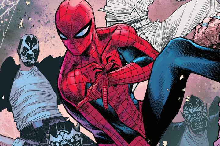 Spider-Man fights his foes