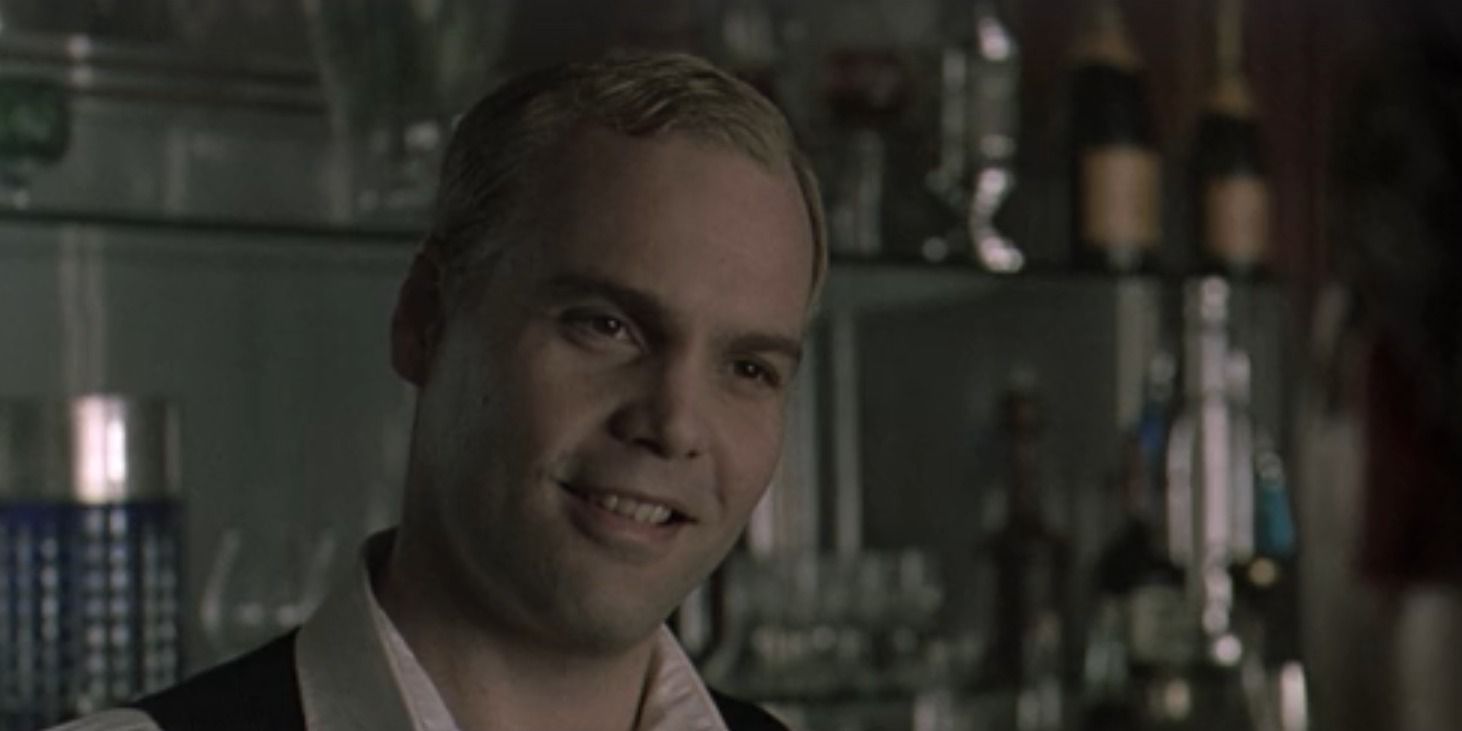 Vincent d'Onofrio as a bartender on the thirteenth floor