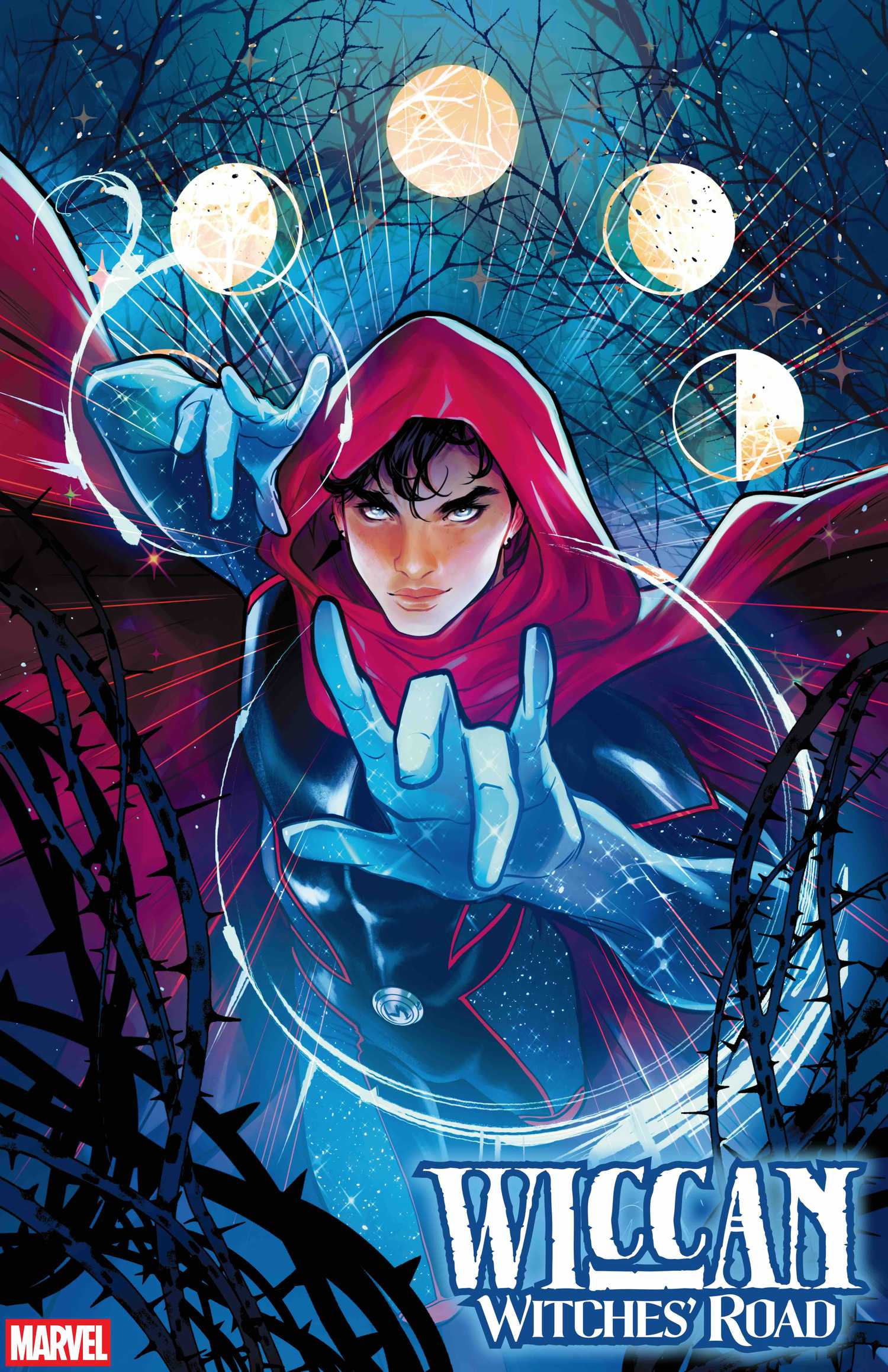 The main cover of Wiccan #1
