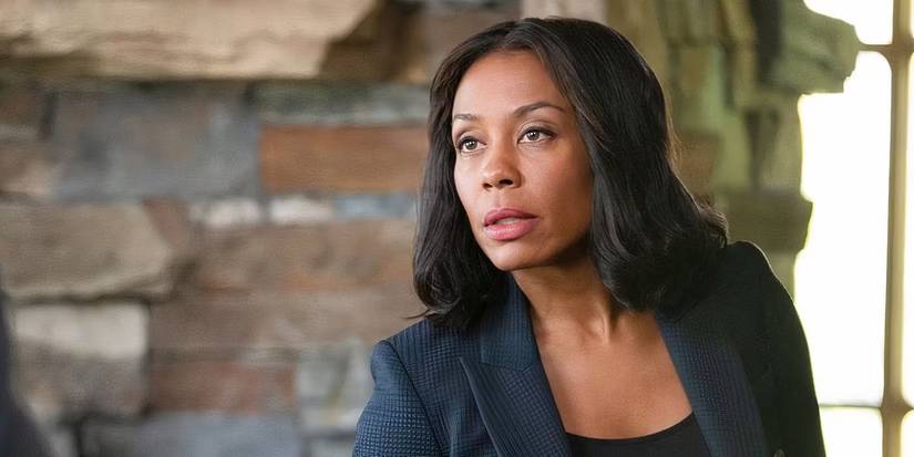 Willa Hayes looks concerned in Yellowstone