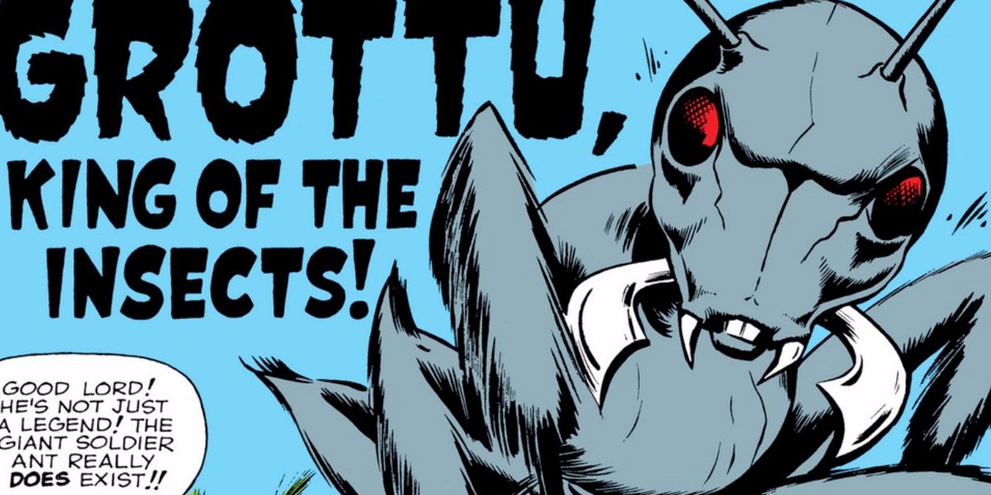 Marvel classic monster Grottu from the comics