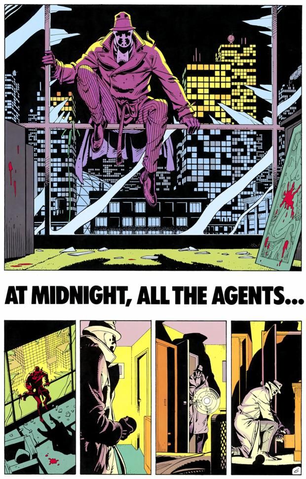 The opening of Watchmen referenced Bob Dylan