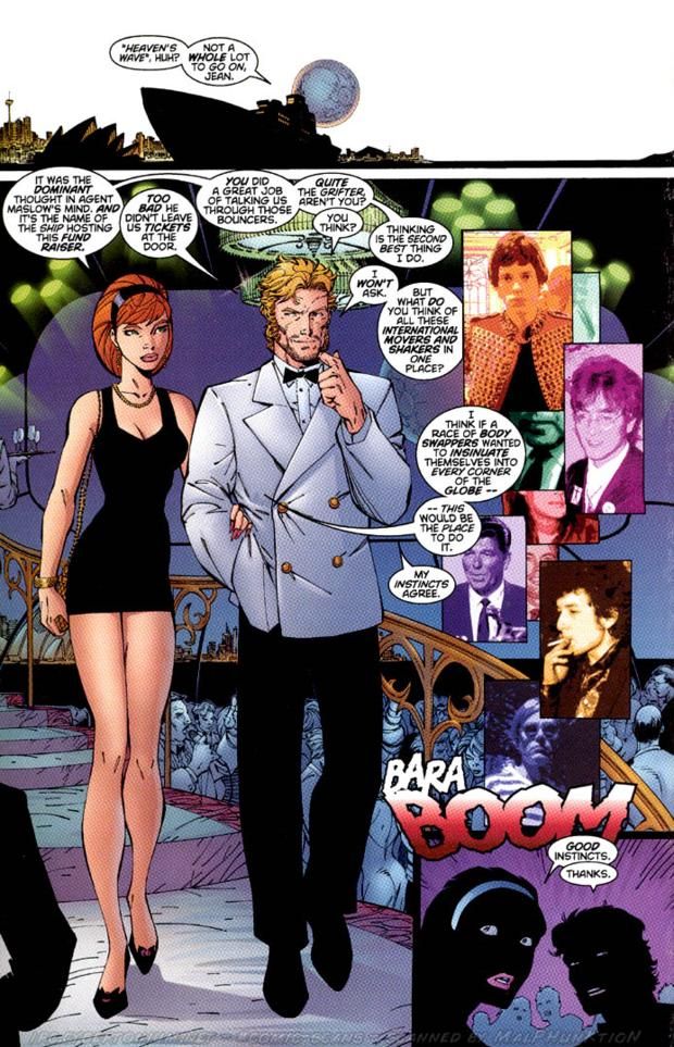 Dylan appears in the X-Men/WildCats Silver Age issue