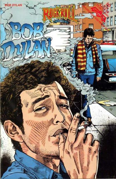 Bob Dylan's first appearance in Rock and Roll Comics