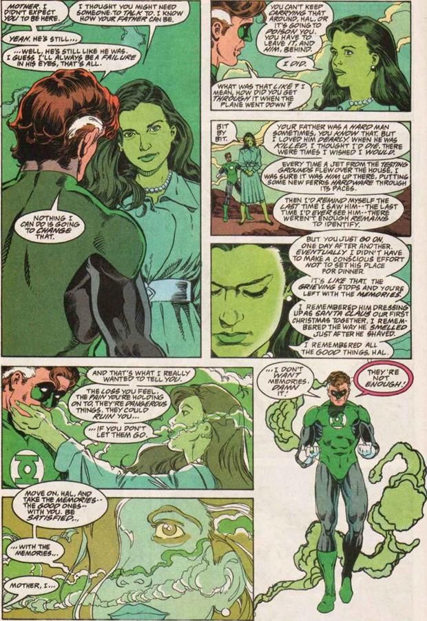 Abandoned Love: How Did Hal Jordan ORIGINALLY Take the Destruction of ...