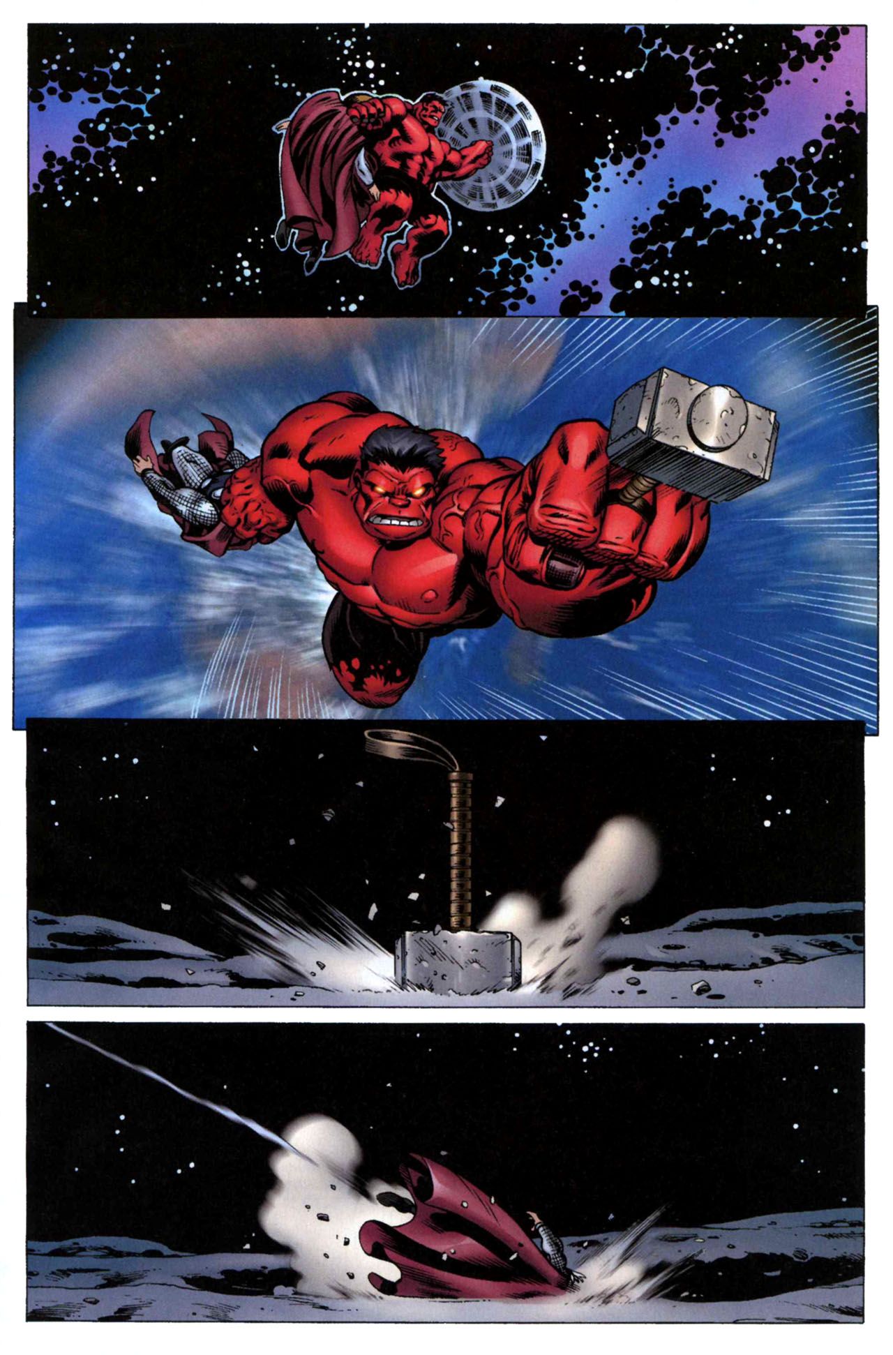 Comic Book Questions Answered Has the Hulk Ever Lifted Thor's Hammer?