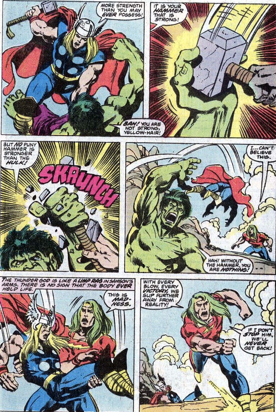 Comic Book Questions Answered Has the Hulk Ever Lifted Thor's Hammer?