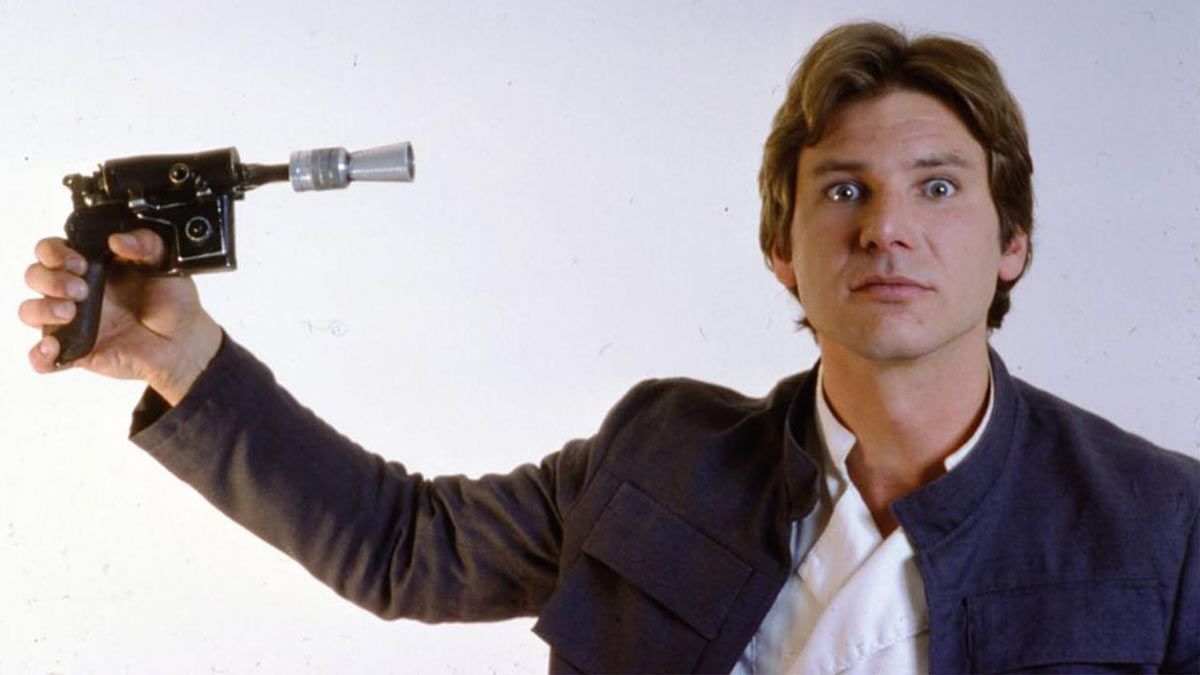 Han Solo gun pointed at himself