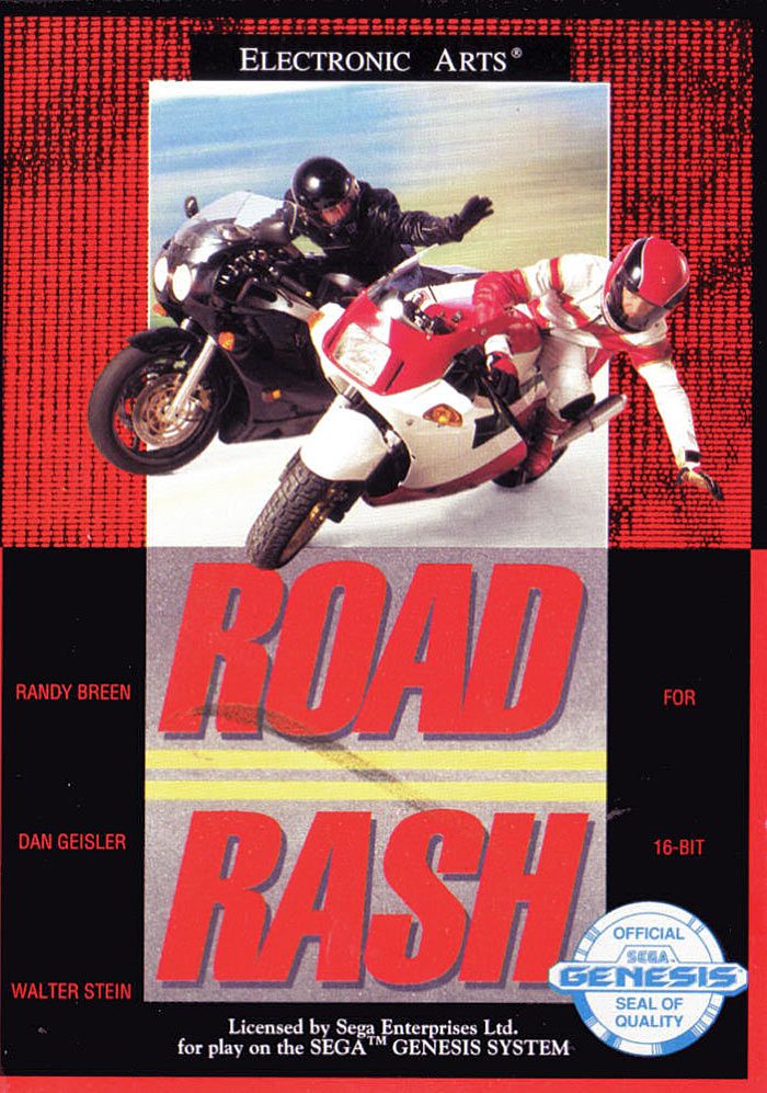 Road Rash For Genesis 1991 Mobygames Sega Genesis Electronic Arts Road ...
