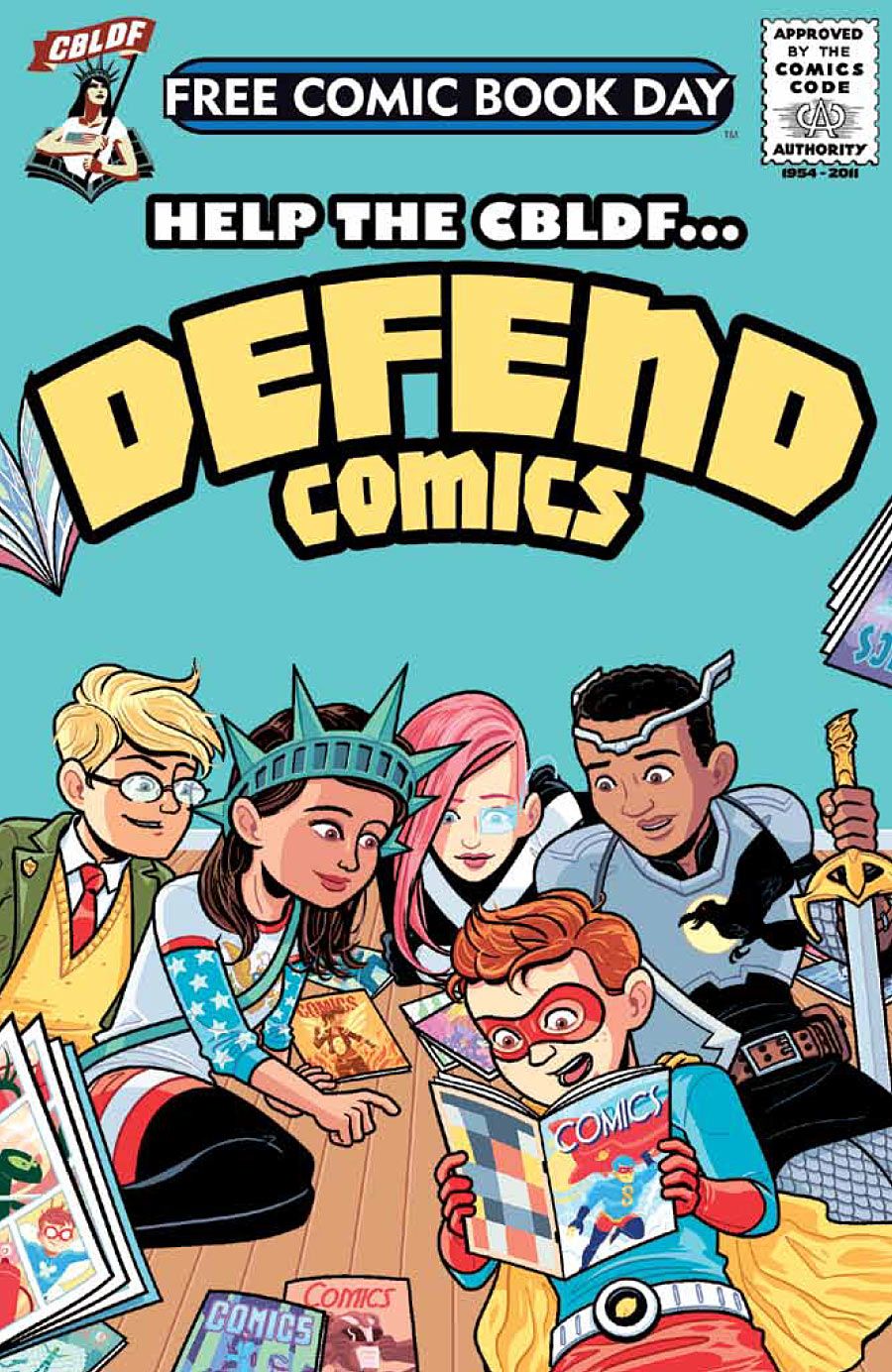 FCBD Help the CBLDF... Defend Comics