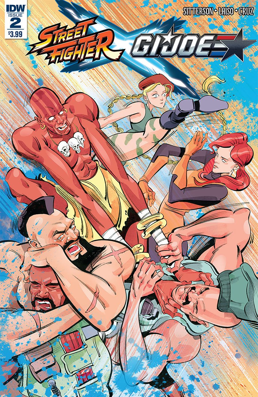 ケン GIジョー ストリートファイター2 gi joe Street Fighter II RYU 1993 capcom 2 gijoe action