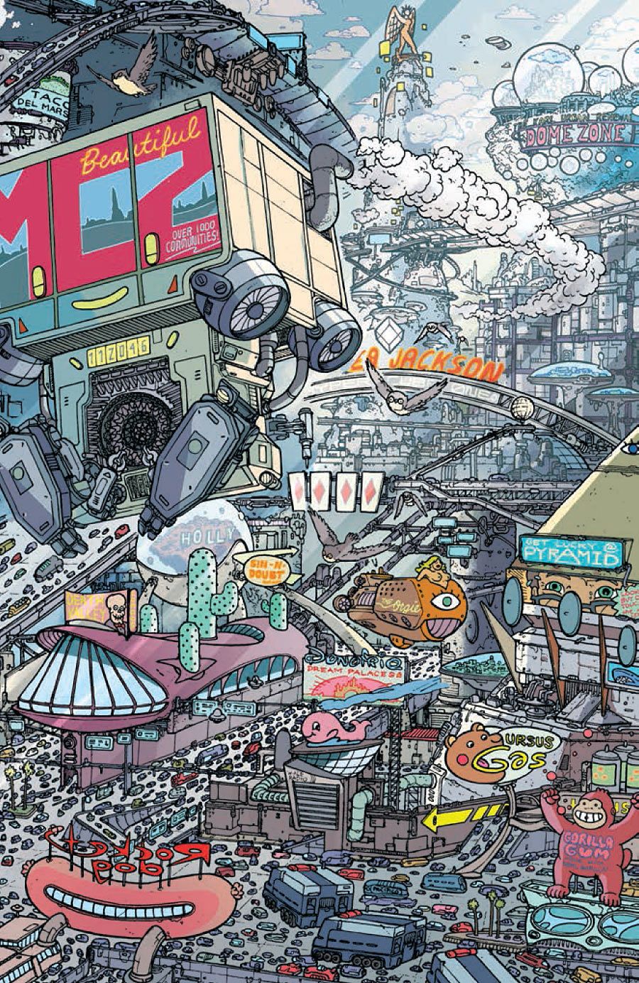 Judge Dredd: Mega-City Two #1