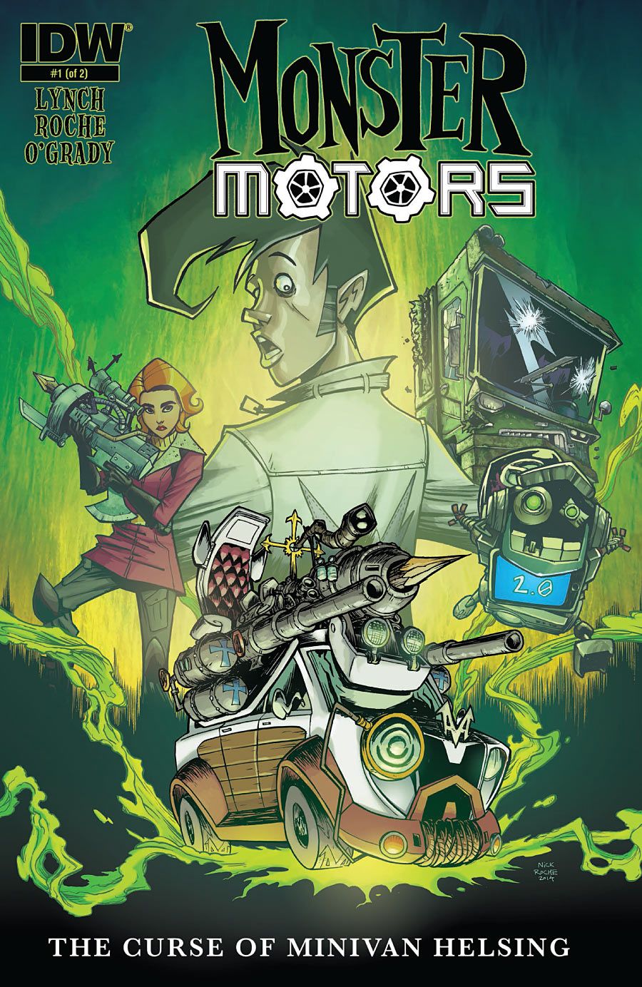 Monster Motors: The Curse of Minivan Helsing #1