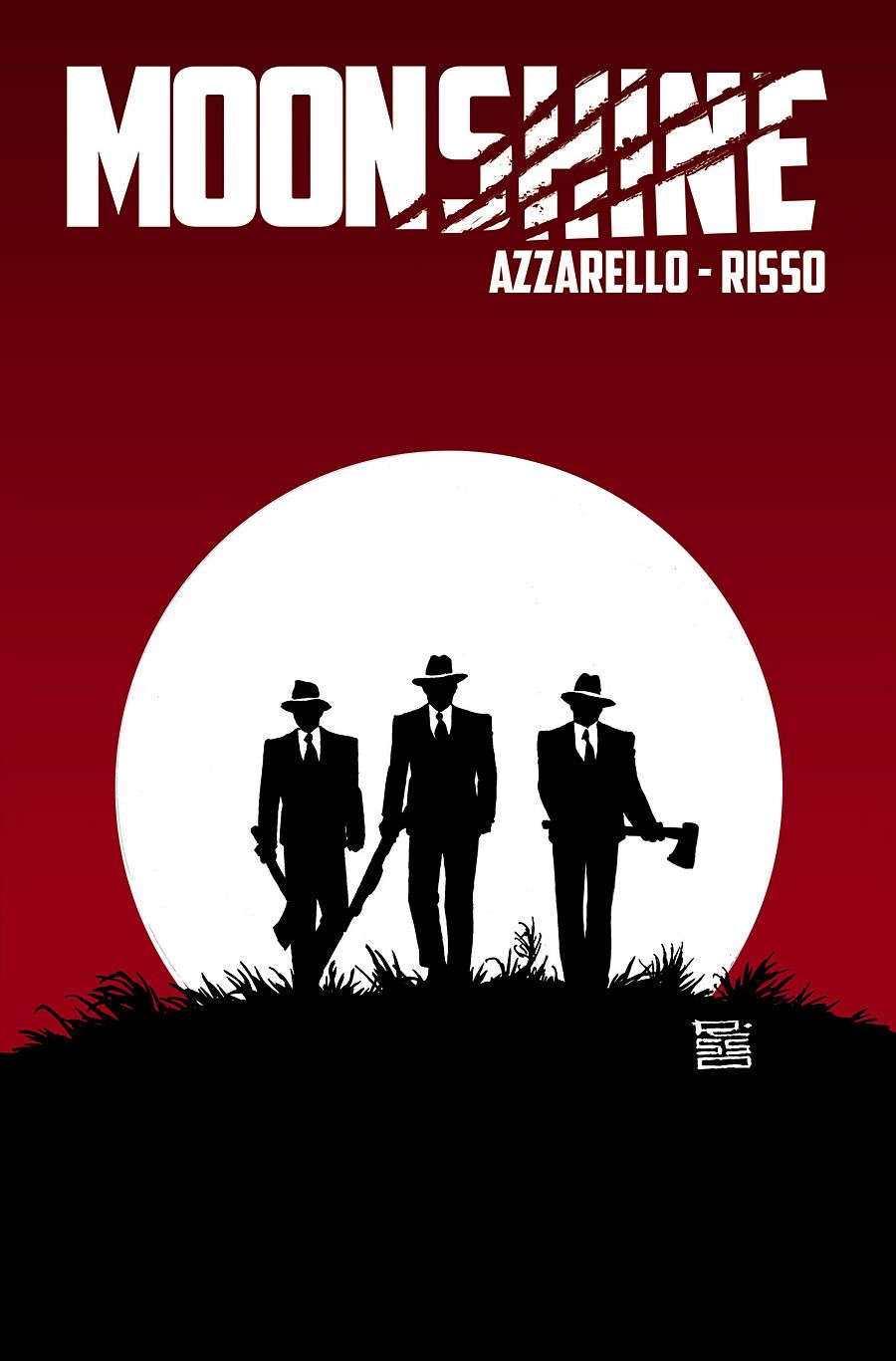 Moonshine #1 CGC SS 9.8 - Signed by FRANK MILLER & Azzarello & Risso Image 2017