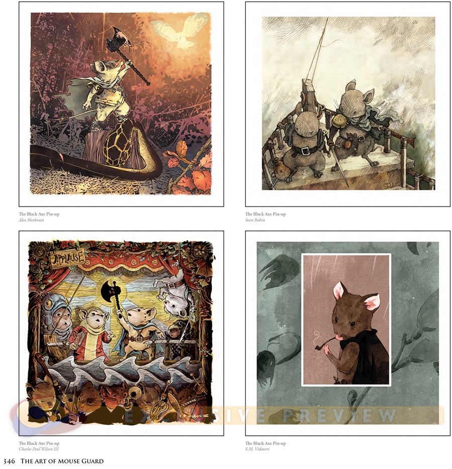 The Art of Mouse Guard 2005-2015 HC