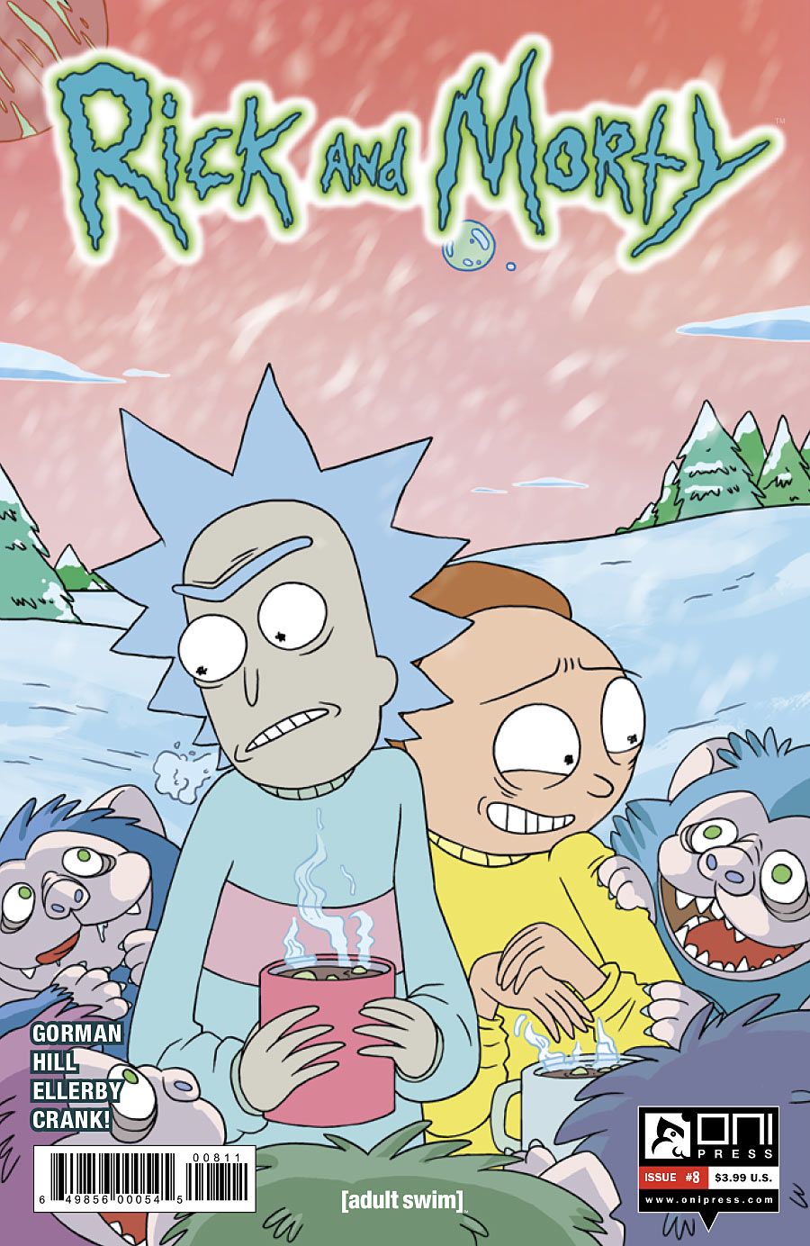 Rick and Morty Issue #8 Exceed Variant *We Combine Shipping* 