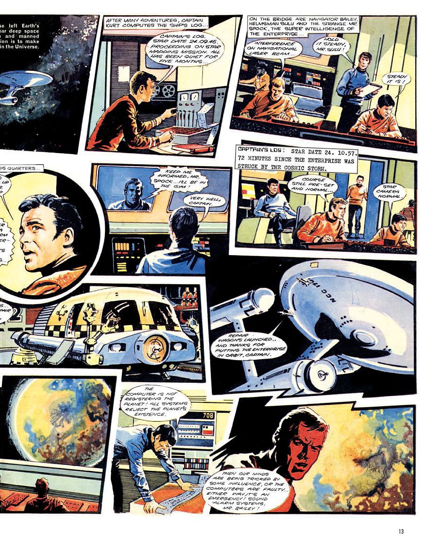 star trek the classic uk comics volume 1