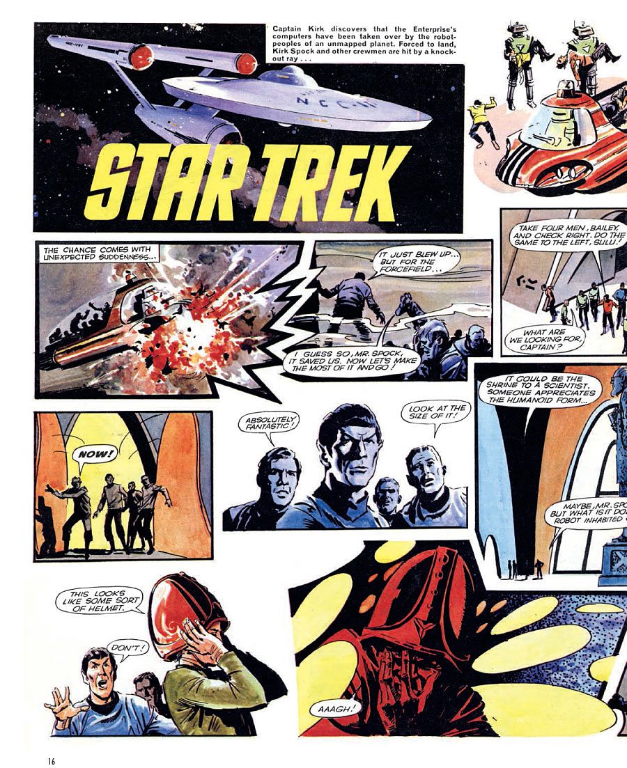 star trek the classic uk comics volume 1