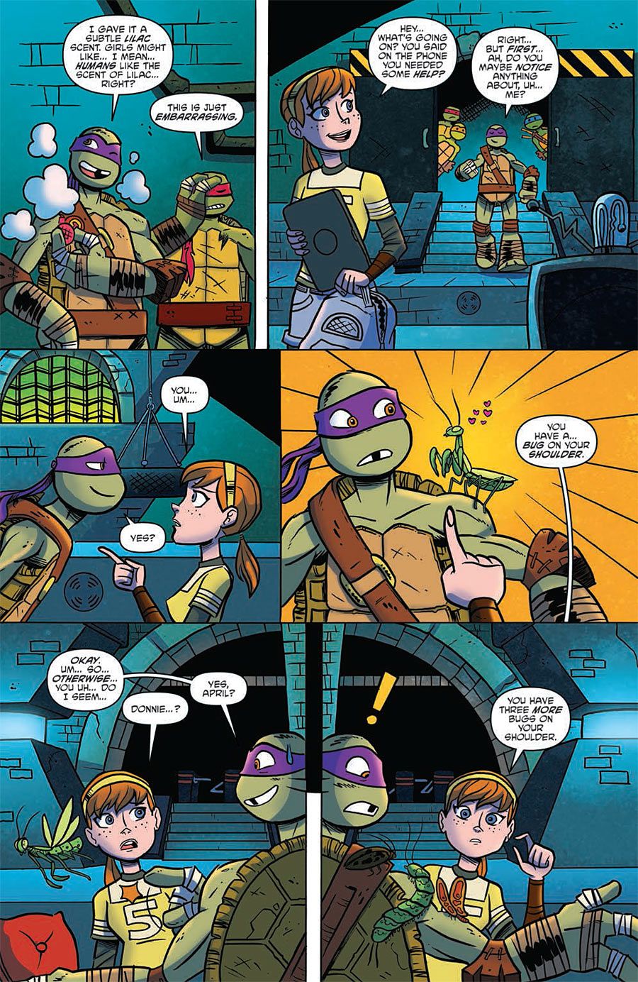 Tmnt Insect Mutants Teenage Mutant Ninja Turtles: New Animated Adventures #14