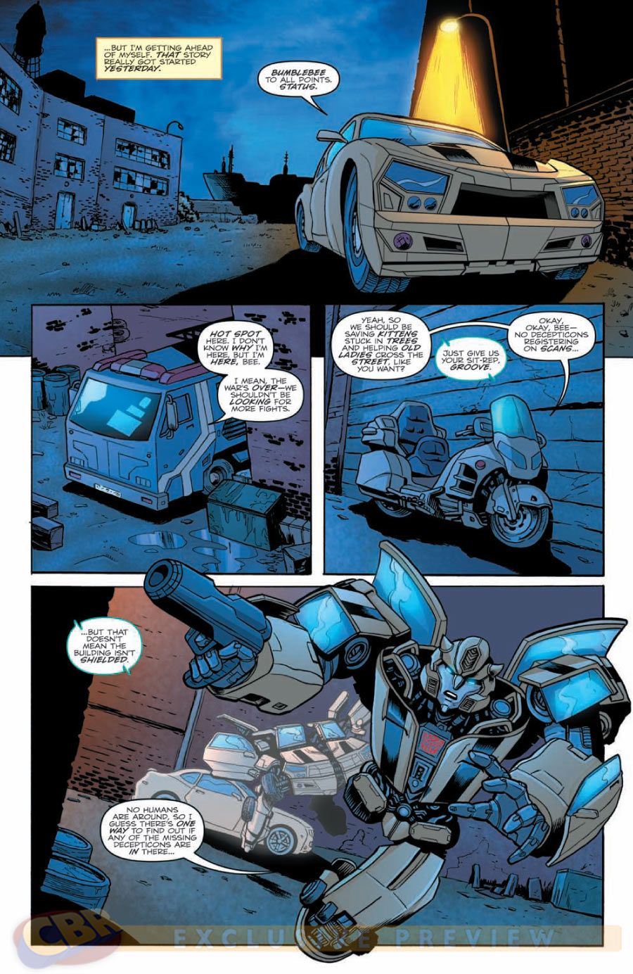 Transformers Spotlight Bumblebee