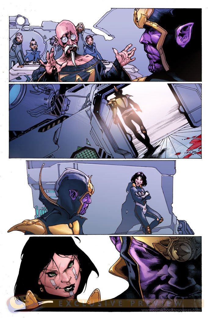 Thanos Rising #2 (UNLETTERED)