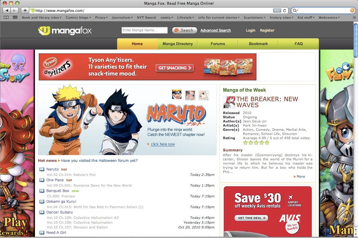 Мангафокс. Readmanga не работает. Manga Fox как добавить в библиотеку.